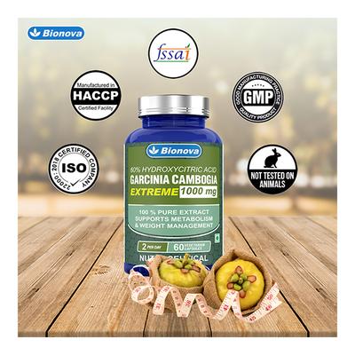 Bionova Garcinia Cambogia Extreme 1000 mg Veg Capsule 60's - Multi-Vitamins