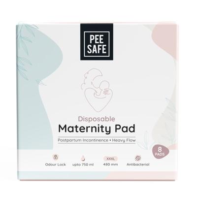 Pee Safe Disposable Maternity Pads (XXXL) 8's - Sanitary Napkins