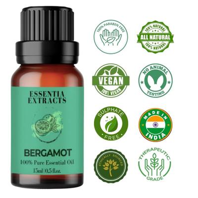Essentia Extracts Pure Essential Oil - Bergamot 15 ml - Essential Oils
