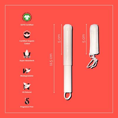 TWC - The Woman's Company Tampons With Applicator 100 gm - Tampons