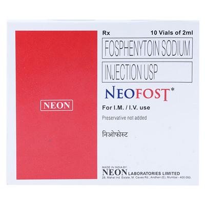 Neofost 75mg Injection 2ml - Epilepsy/Convulsion-Ant