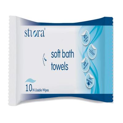 Stiora Soft Bath Wipes 10's - Diapers & Wipes