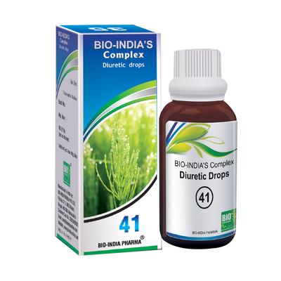 Bio-India's Diuretic Drops 41 30 ml - Homeopathic Drops