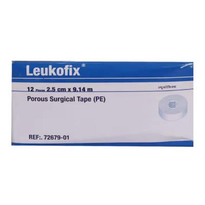 BSN Leukofix Porous Surgical Tape (PE) (2.5 cm x 9.14 mtr) 12's - Bandages & Dressings