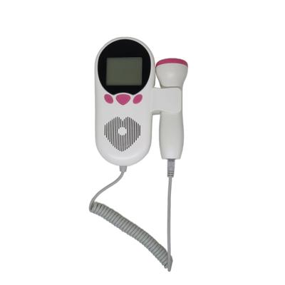 Sahyog Wellness Fetal Doppler with Built-in Speaker (White & Pink) - Health Monitors And Equipment