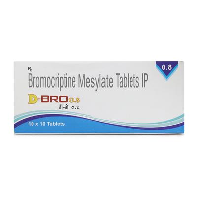 Dbro 0.8mg Tablet 10'S - Parkinsonism-Apd