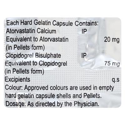 Remetor CV 20mg Capsule 10'S - High Cholesterol-Dys