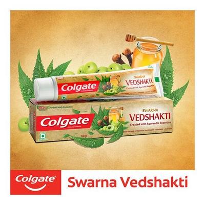 Colgate Swarna Vedsakthi Toothpaste 100 gm - Toothpaste