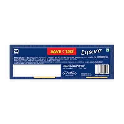 Ensure Nutritional Powder - Vanilla Flavour (Pack of 2 x 1 kg) - Protein Supplements