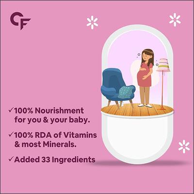 CF Veg Prenatal Multivitamin Veg Tablet 60's - Multi-Vitamins