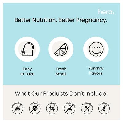 Hera Prenatal 3 in 1 Sachet 30's - Women Health