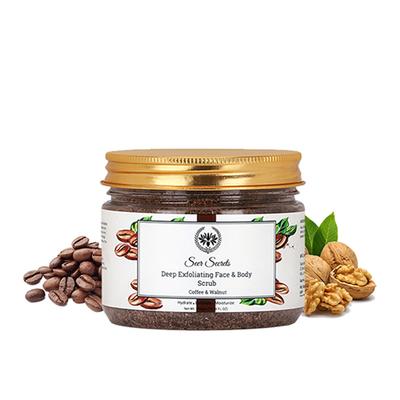 Seer Secrets Deep Exfoliating Face & Body Scrub 200 gm - Scrubs & Exfoliants