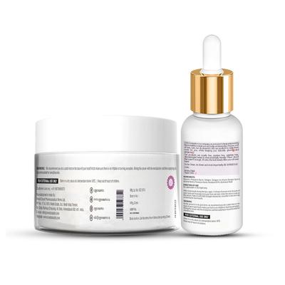CGG Cosmetics 3 in 1 Collagen Moisturizer 50 ml + Collagen Peptide Face Serum 30 ml - Plumpalicious - Face Serum