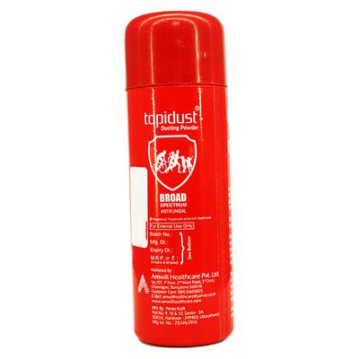 TOPIDUST Dusting Powder 100gm - Fungal Infections-Taa