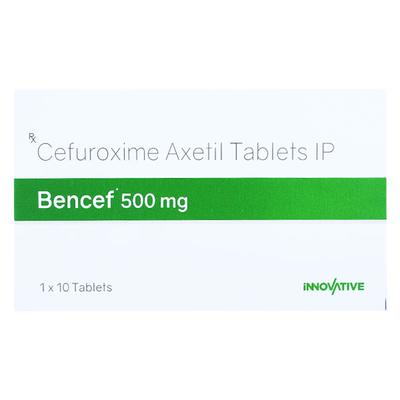 BENCEF 500 Tablet 10's - Bacterial Infections-Cep