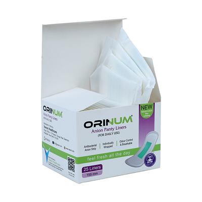 Orinum Anion Panty Liner (155 mm) 25's - Panty Liners