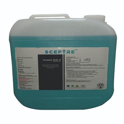 Sceptre Scepto Rub X Hand Sanitizer - Blue 5 litre - Hand Sanitizer