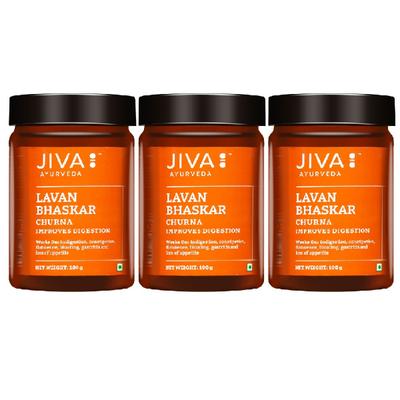 Jiva Ayurveda Lavan Bhaskar Churna (Pack of 3 x 100 gm) 1's - Health Products