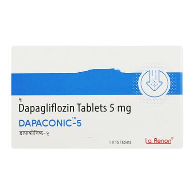 DAPACONIC 5 Tablet 15's - Diabetes-Ant