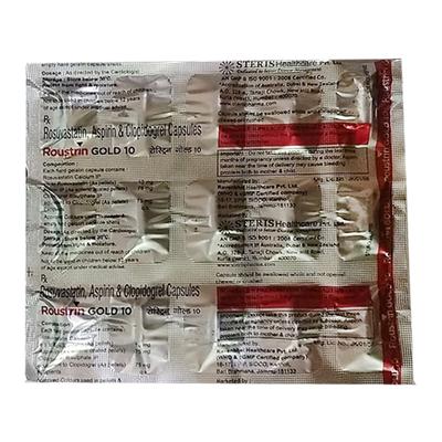 ROUSTRIN GOLD 10 Capsule 15's - Blood Clot-Ant