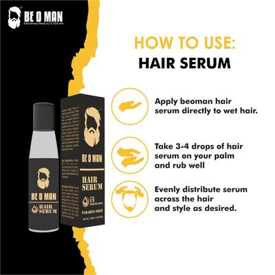 Be O Man Hair Serum 100 ml - Hair Serums