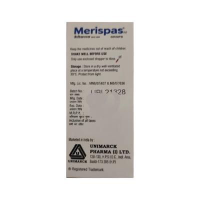 MERISPAS RF Drops 15ml - Ulcer/Reflux/Flatulence-GIT