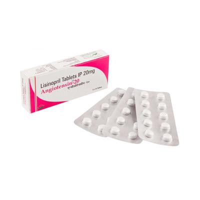 ANGIOTENSIN 20 Tablet 10's - Hypertension-ACE