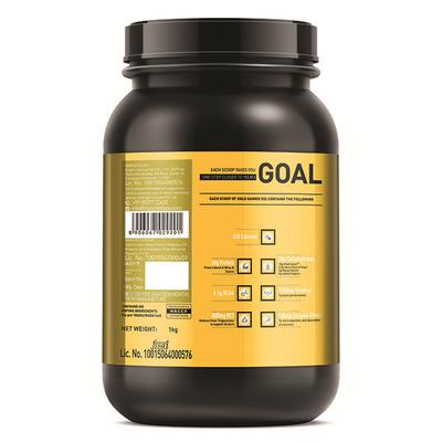 MuscleBlaze High Protein Gold Gainer XXL Powder - Chocolate Bliss 1 kg - Workout Essentials