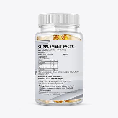 Mint Veda Black Seed Oil Softgel 60's - Herbal Dietary Supplement