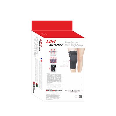 Um Sport Knee Support with Thigh Strap (F21) (M) - Knee/Leg Supports