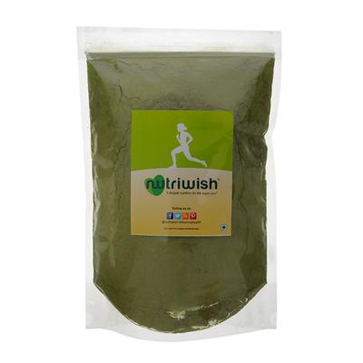 Nutriwish Wheat Grass Powder 500 gm - Herbal Dietary Supplement