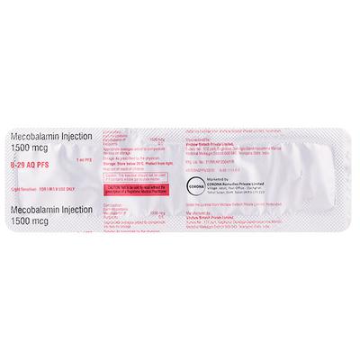 B 29 AQ 1500mcg Prefilled Syringe(Pfs) 1ml - Supplements-Vam