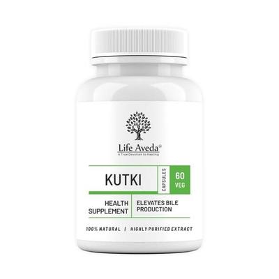 Life Aveda Kutki Veg Capsule 60's - Pure Herbs