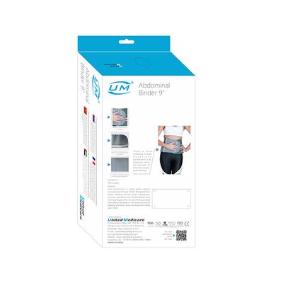 UM Abdominal Binder (9 Inch) (A10) (L) 1's - Abdomen/Neck/Arm/Elbow Supports