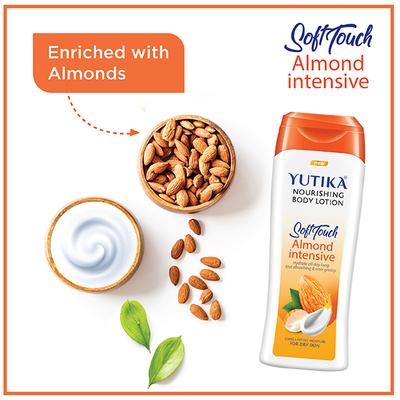 Yutika Soft Touch Nourishing Body Lotion - Almond Intensive 300 ml - Lotions & Creams