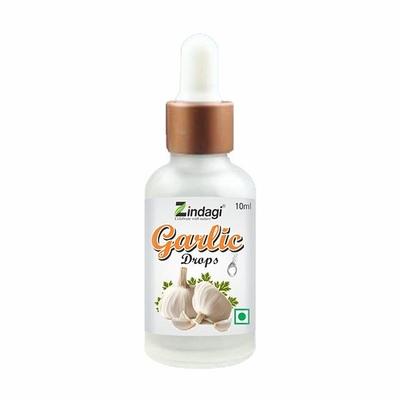Zindagi Garlic Drops 10 ml - Herbal Dietary Supplement