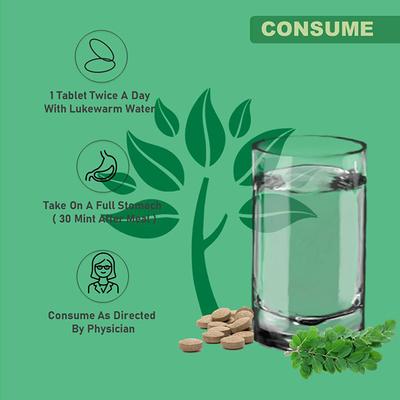 Naturrel Moringa Extract Bone & Joint Care Tablet 50's + Free 10's - Pure Herbs