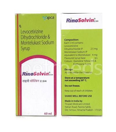 Rinosolvin Suspension 60ml - Allergies-Ant