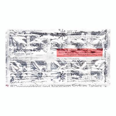 Proxidom 500mg Tablet 10'S - Pain relief-Nsa