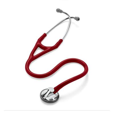 3M Littmann Master Cardiology Stethoscope - Burgundy Tube (2163) - Health Monitoring Devices