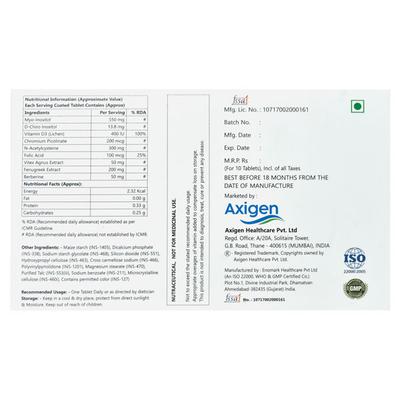 NUTRIMYO Tablet 10's - Supplements-Vam