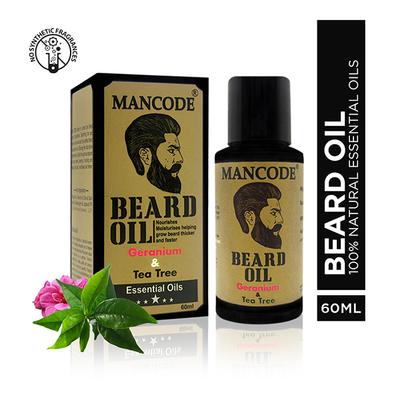 Mancode Beard Oil - Germanium & Tea Tree 100 ml - Beard Oil
