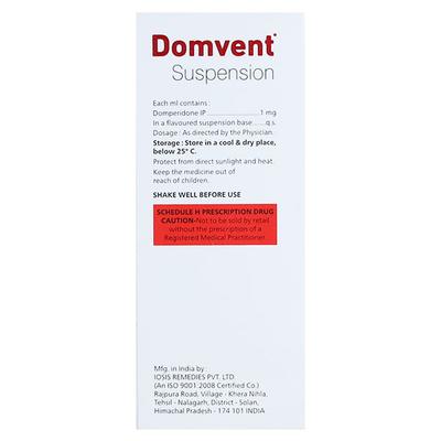 DOMVENT Suspension 30ml - Ulcer/Reflux/Flatulence-Aaa