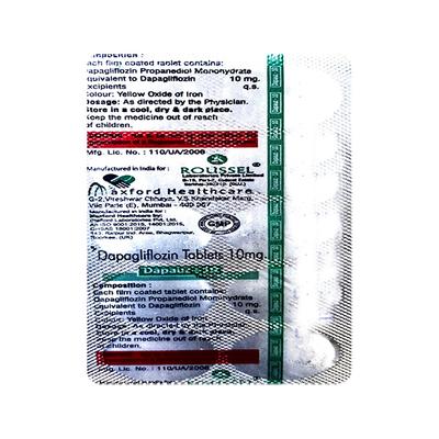 DAPAUZ 10 Tablet 10's - Diabetes-Ant