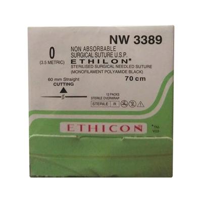 Johnson & Johnson Ethicon Ethilon Non Absorbable Surgical Suture (70 cm) (NW3389) 1's - Sutures