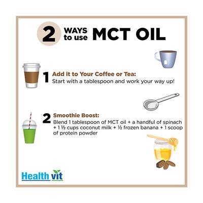 Healthvit MCT Oil 500 ml - Vital Health