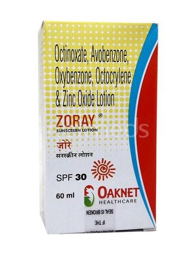 Zoray SPF 30 Sunscreen Lotion 60ml - Sunscreen Preparations-Emo
