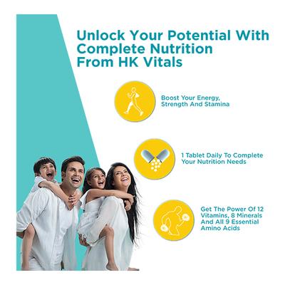 HealthKart HK Vitals Multivitamin Tablet 60's - Multi-Vitamins