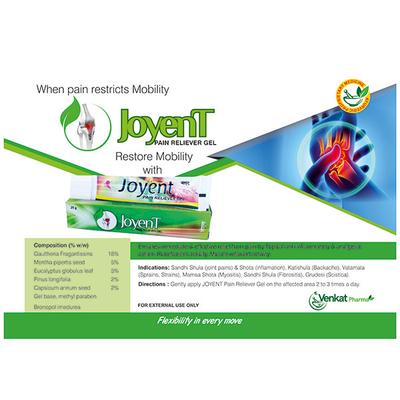 JoyenT Pain Reliever Gel 25 gm - Gel/Cream