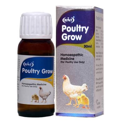 Poultry Grow Liquid 30 ml - Farm Animals Healthcare